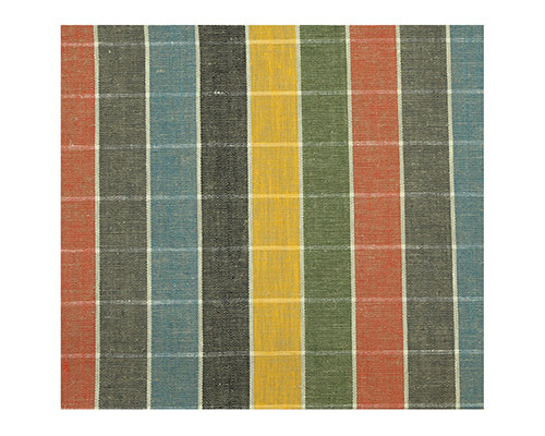 Linen napkins in a multicolored dark square 2