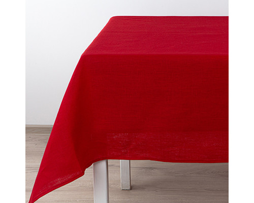 Rectangular tablecloth red 56.7 x 56.7 in